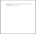 Crisis de gobernabilidad en la gestion del agua a nivel de cuencas de AL