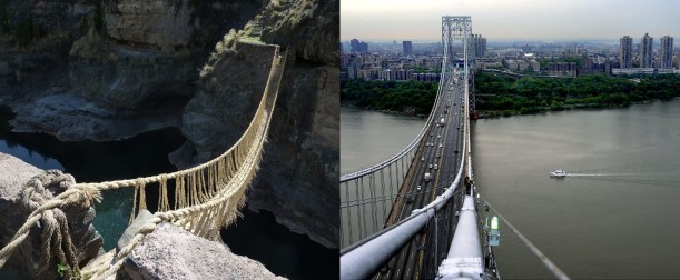 Como el Inca salto cañones