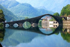 Río Serchio en Italia