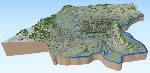 Los mapas ayudan a comunicar ideas, planes y alternativas de diseño. La eficaz visualización en capas, combinada con informes de entidad interactivos, constituye un importante mecanismo para visualizar, comunicar y comprender diversas alternativas