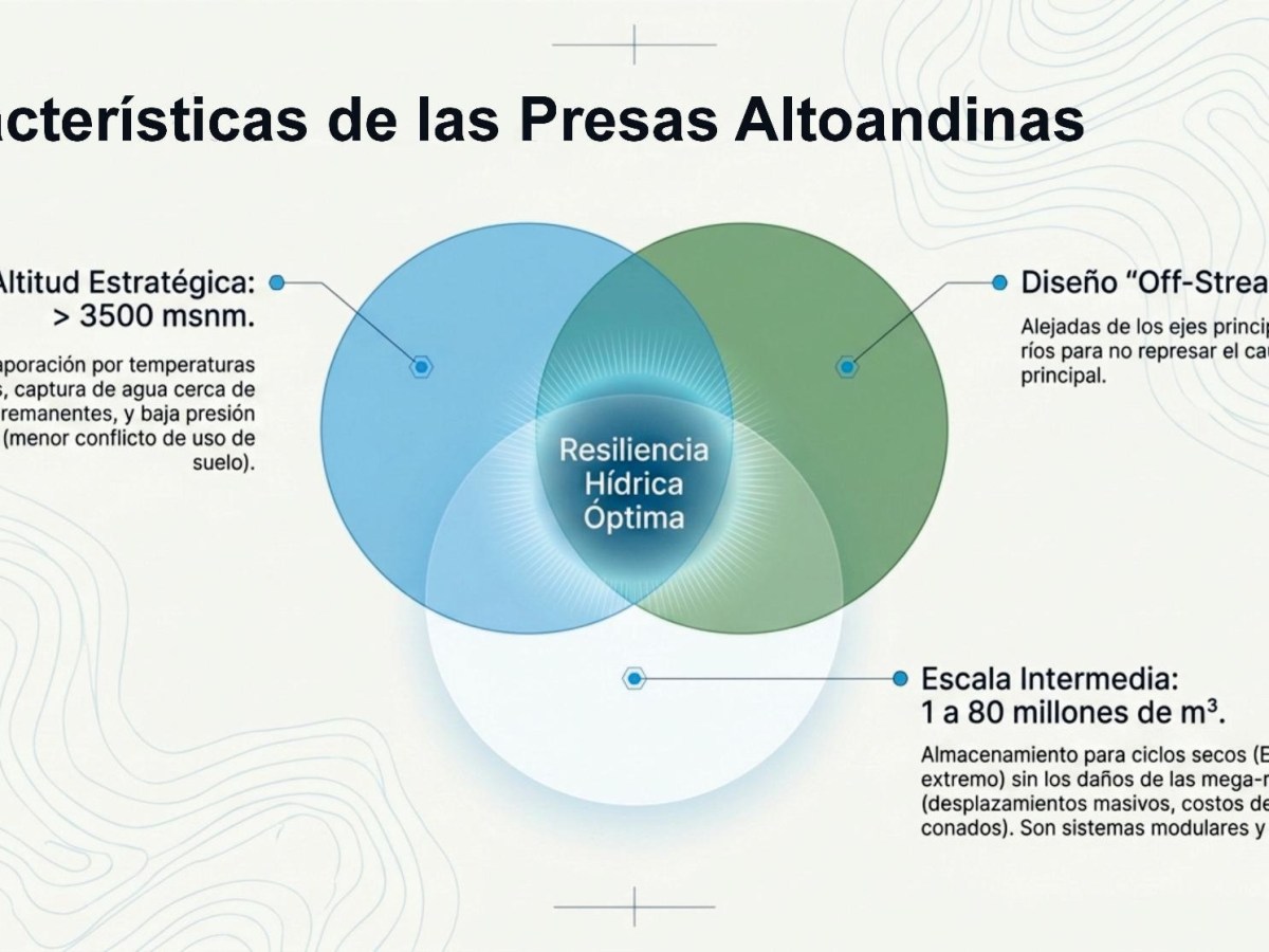 Presas Altoandinas de Mediana Capacidad: Sembrando Seguridad&nbsp;Hídrica